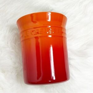 Le Creuset utensil holder crock